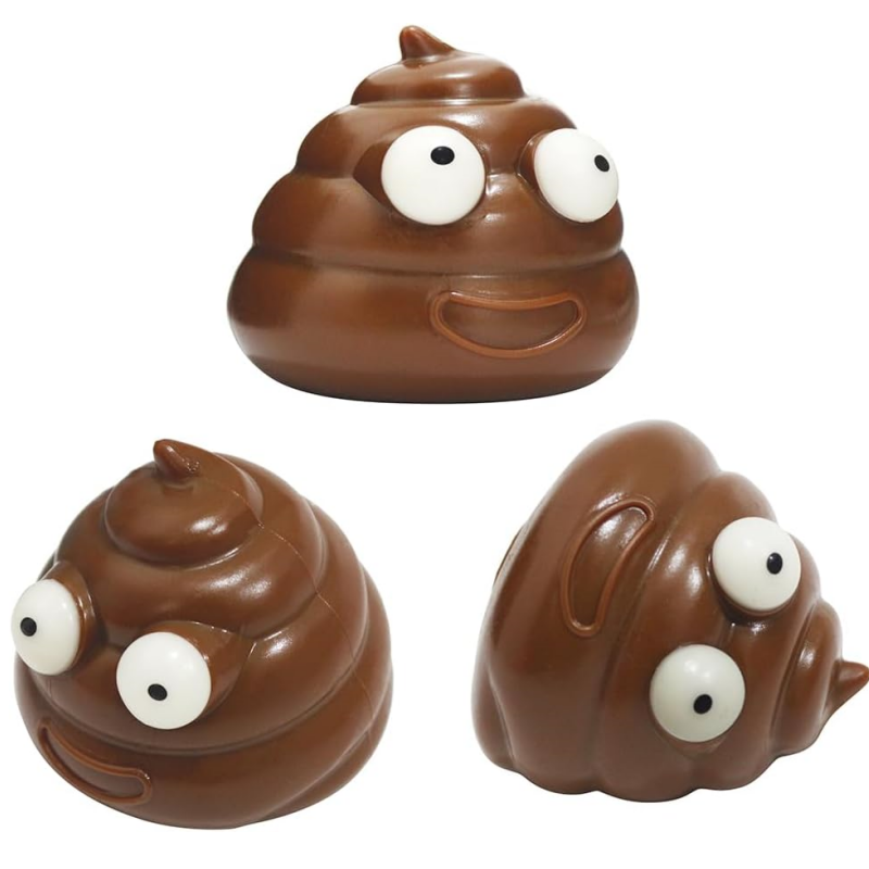 Party Games Adults Funny - Schattige Fidget Squeeze Poep Speelgoed Stressballen