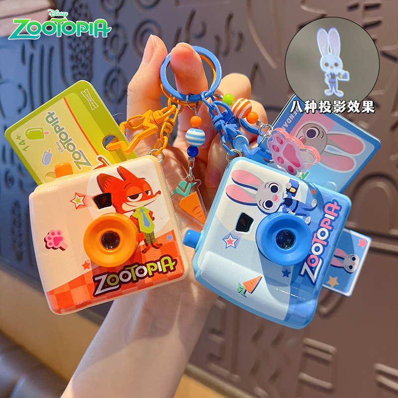 Party Games Kids - Originele Zootopia Polaroid Camera Sleutelhanger Creatieve