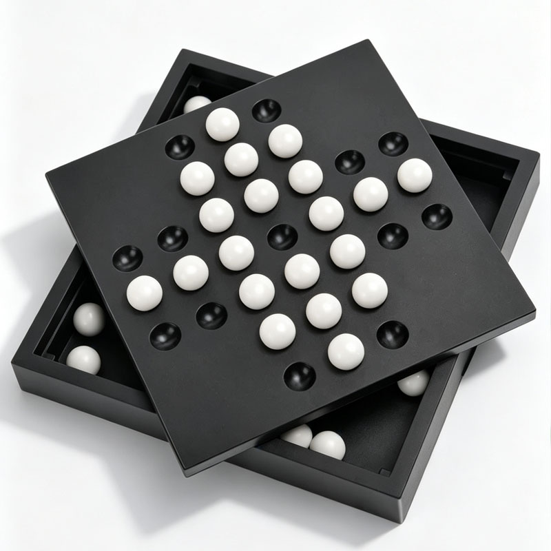 Party Games At Home - Europa Klassiek Single Chess Peg Solitaire