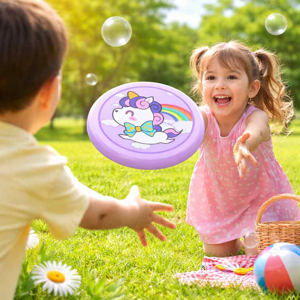 Frisbee Freestyle Disc - Zachte siliconen vliegende schijf voor kinderen