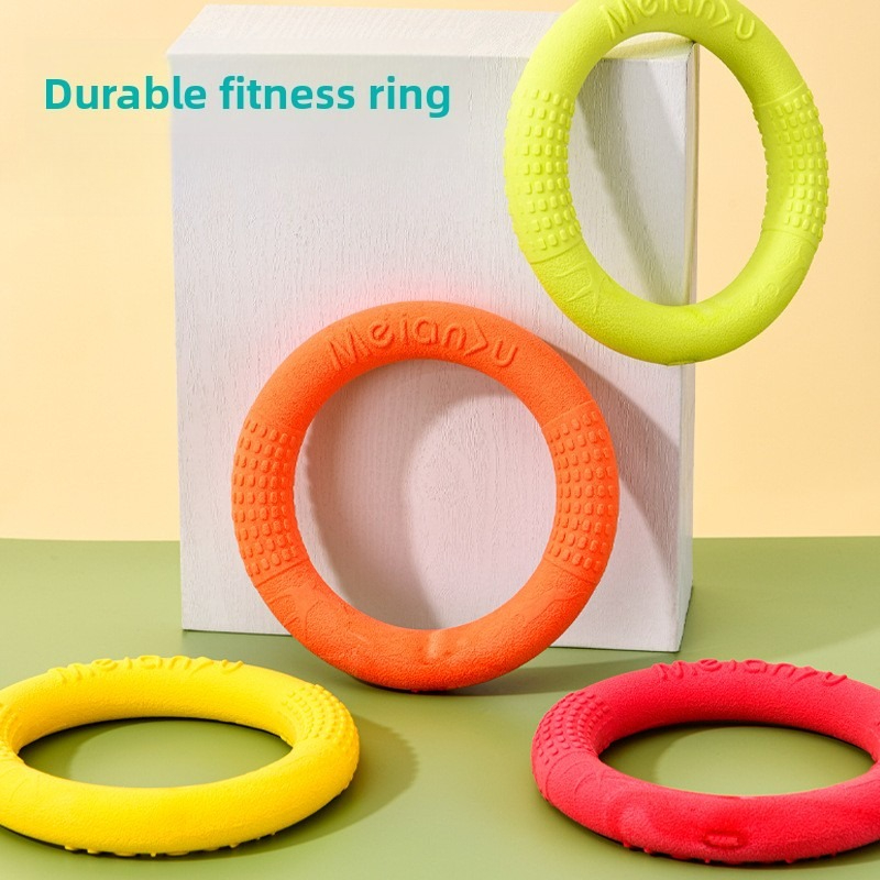 Frisbee Freestyle Disc - Bijtbestendige zachte trekring frisbee hondentraining TPR