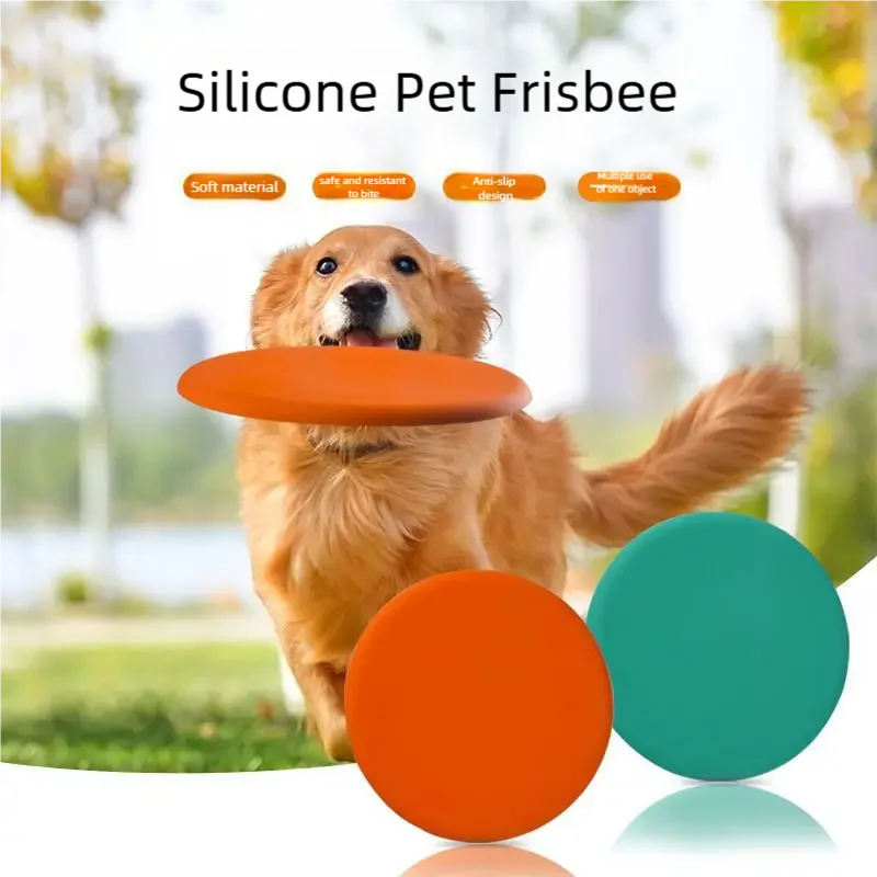 Frisbee Freestyle Disc - Siliconen leuke frisbee voor huisdieren, interactieve