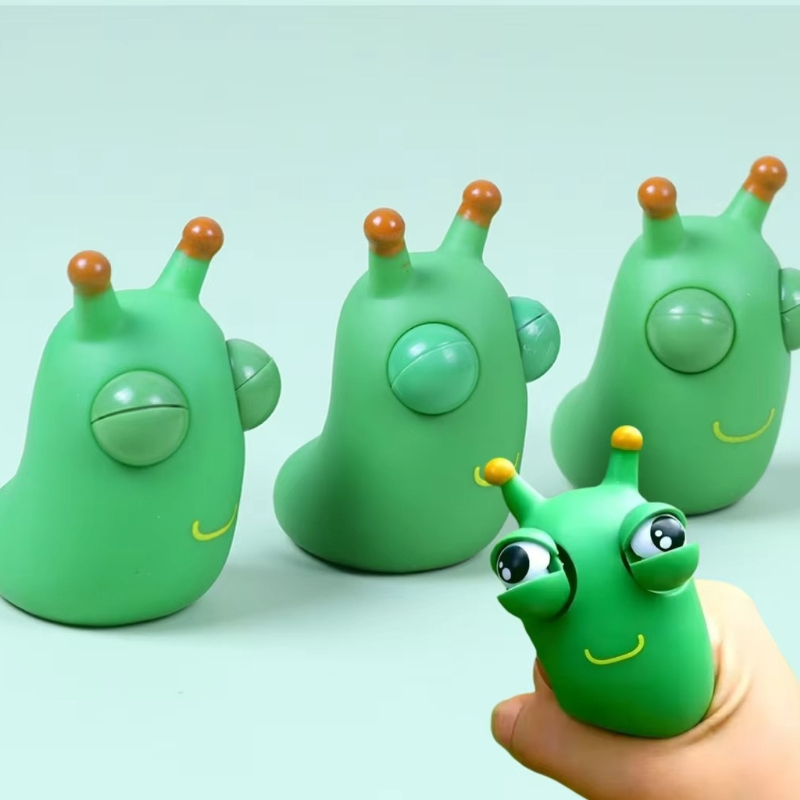 Party Games Adults Funny - 1/3PCS Nieuwigheid Groene Worm Squeeze Speelgoed