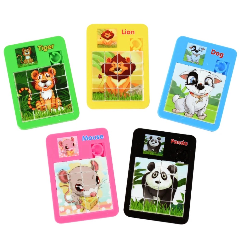 Party Games Easter For Kids - 10-50 Stuks Fun Cartoon Jigsaw Animal