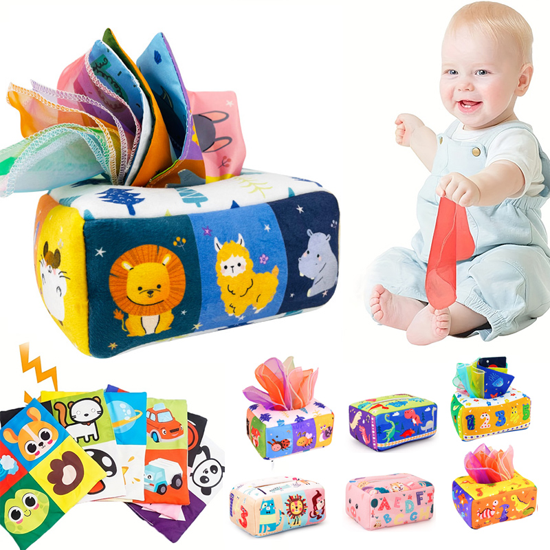Party Games At Home - Baby Montessori Speelgoed, Magische Tissue Box,