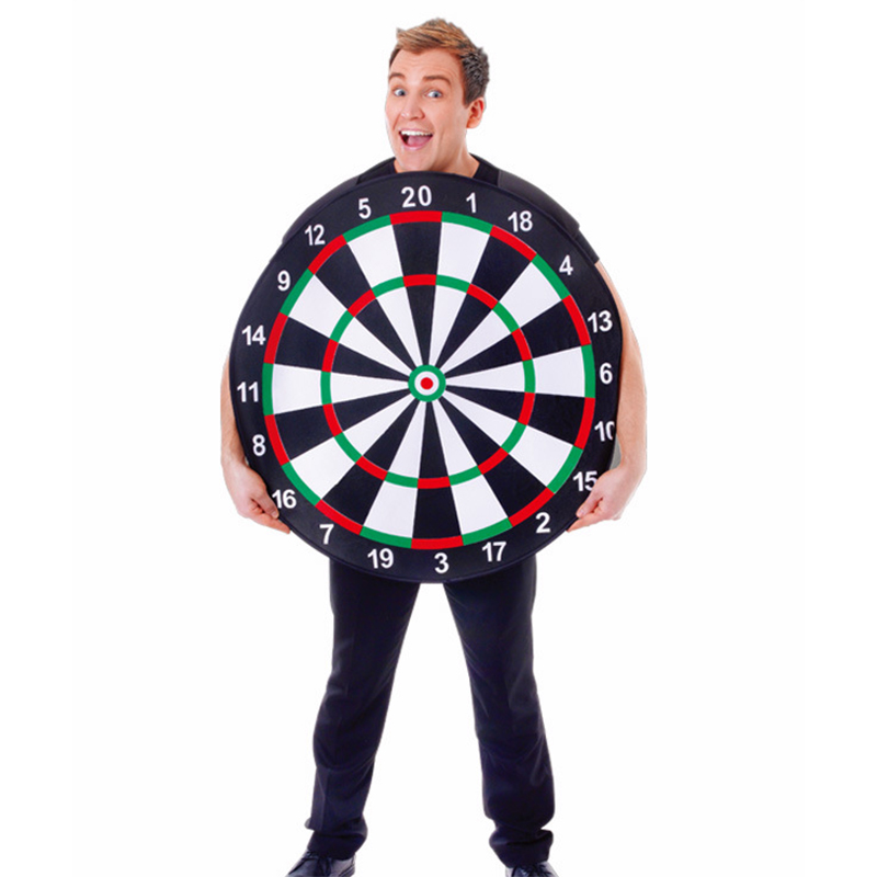 Party Games Adults Funny - Volwassen Mannen Grote Ronde Dartbord Kostuum