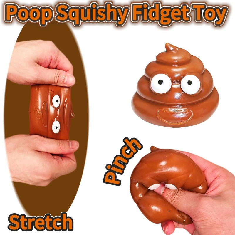 Schattige Fidget Squeeze Poep  - Party Games Adults Funny recensie en prijs