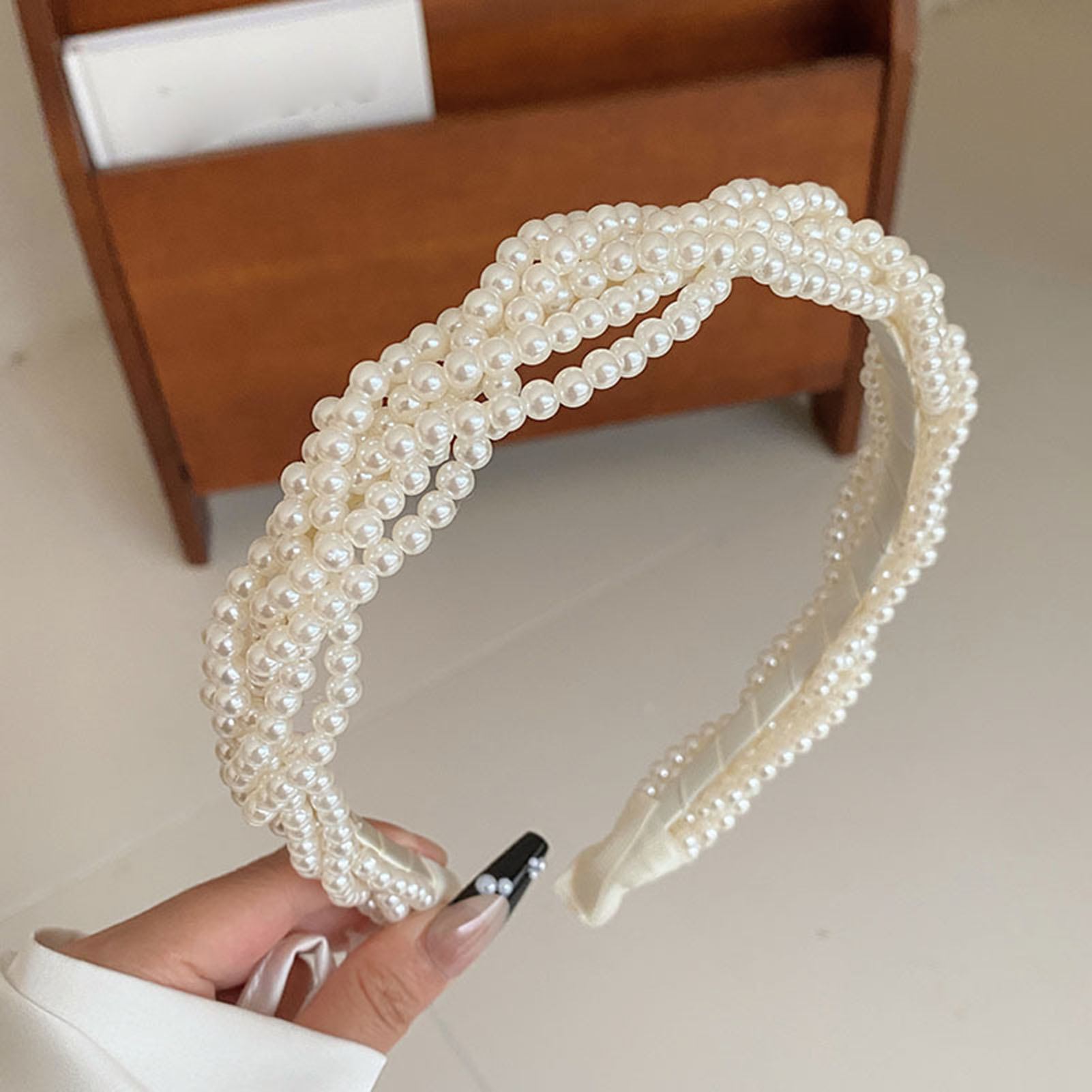 Elegante Parel Hoofdband voor  - Ring Toss Outdoor recensie en prijs