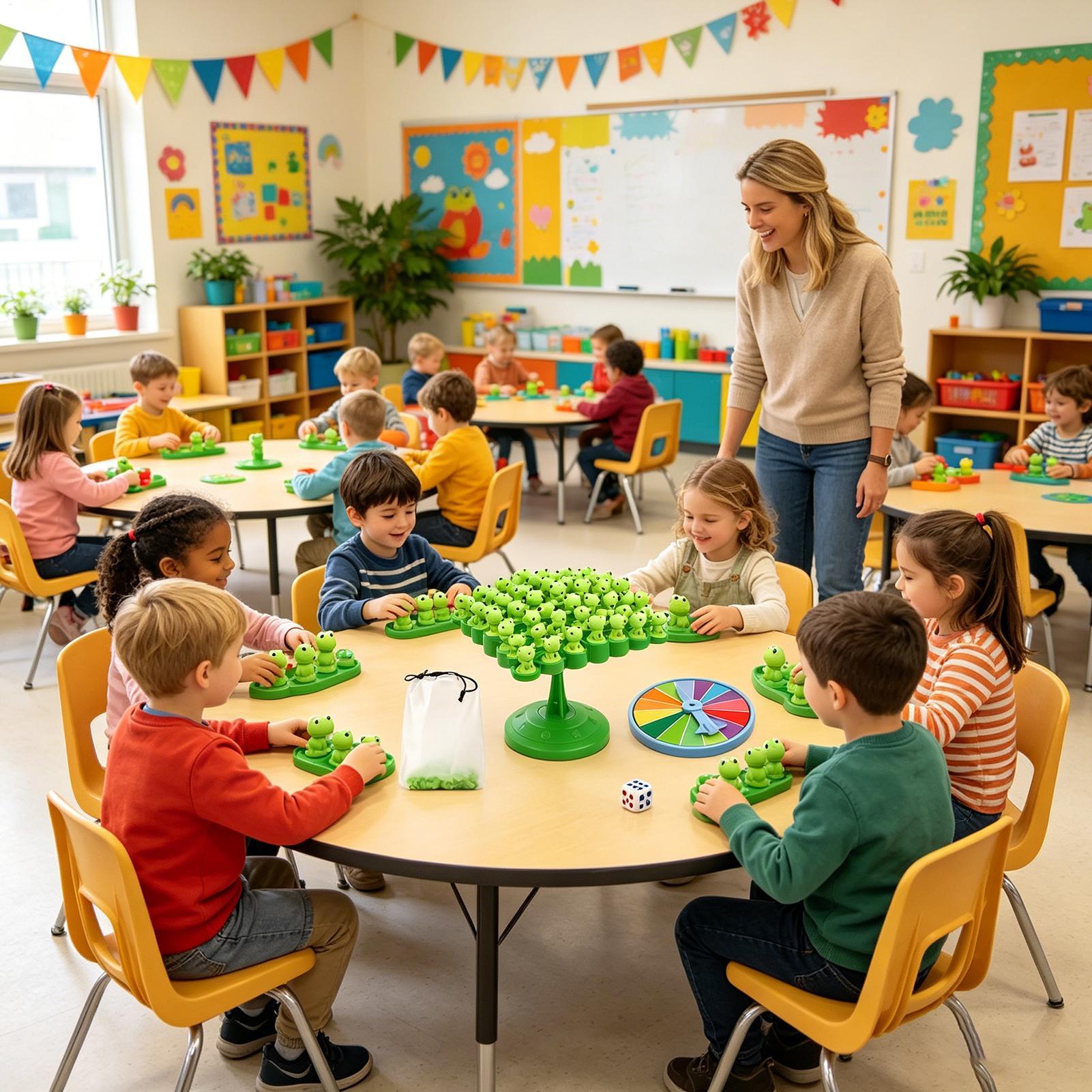 Kinderen Kikker Balans Boom Bo - Party Games At Home recensie en prijs