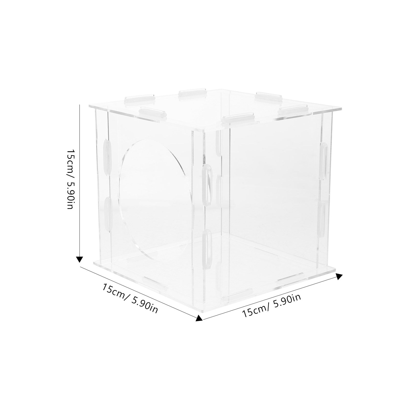 Acryl loterijbox voor verlotin - Party Games Box recensie en prijs