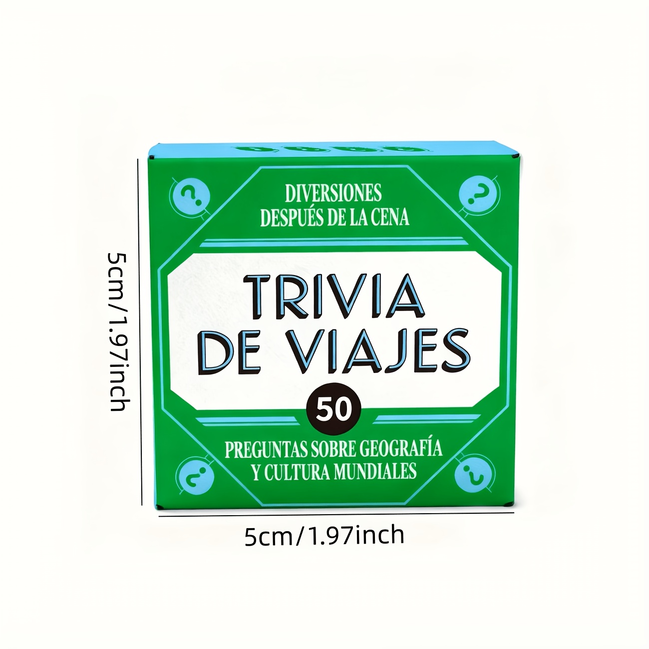 Miniatuur Spaans reis-trivia k - Party Games Quiz Questions recensie en prijs