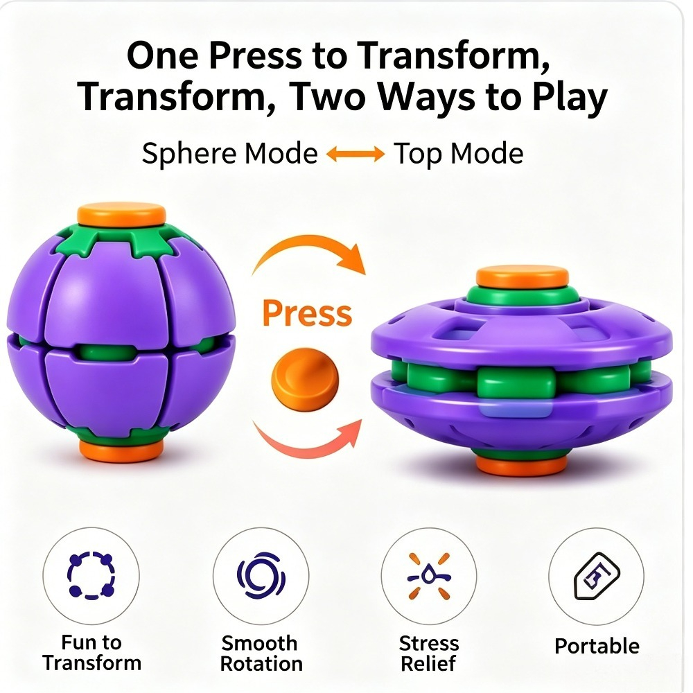Transformerende Fidget Spinner - Party Games For Adults recensie en prijs