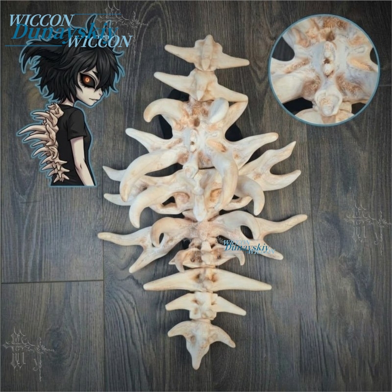 Bone Demon Back Spine Prop Gea - Party Games Stream recensie en prijs