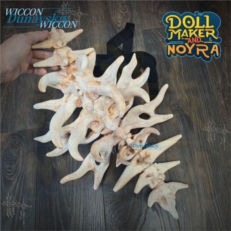 Bone Demon Back Spine Prop Gea - Party Games Stream recensie en prijs