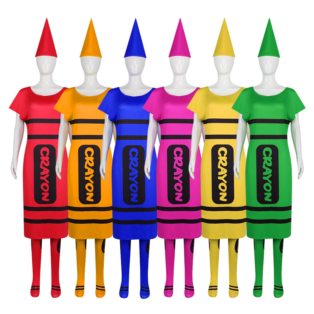 Halloween Vrouwen Crayon Cospl - Party Games Adults Funny recensie en prijs