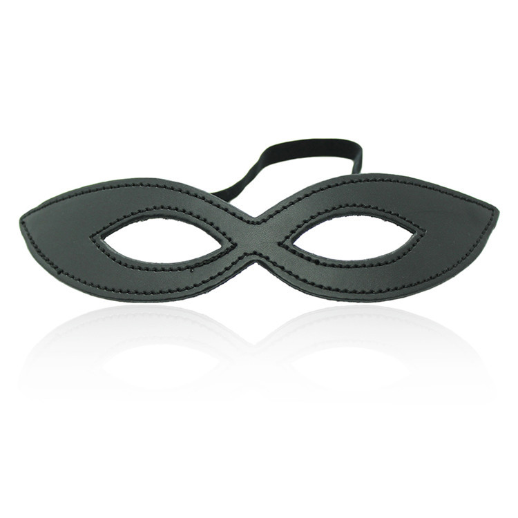 Zwart Lederen Oogmasker Voor S - Party Games Mystery recensie en prijs