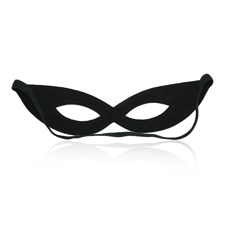 Zwart Lederen Oogmasker Voor S - Party Games Mystery recensie en prijs