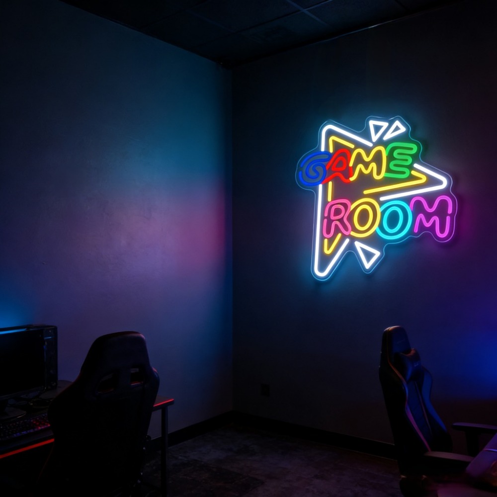 LED Neonbord voor game room, d - Party Games Stream recensie en prijs