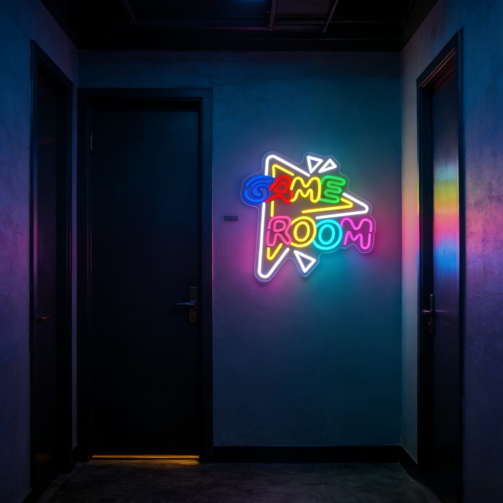 LED Neonbord voor game room, d - Party Games Stream recensie en prijs