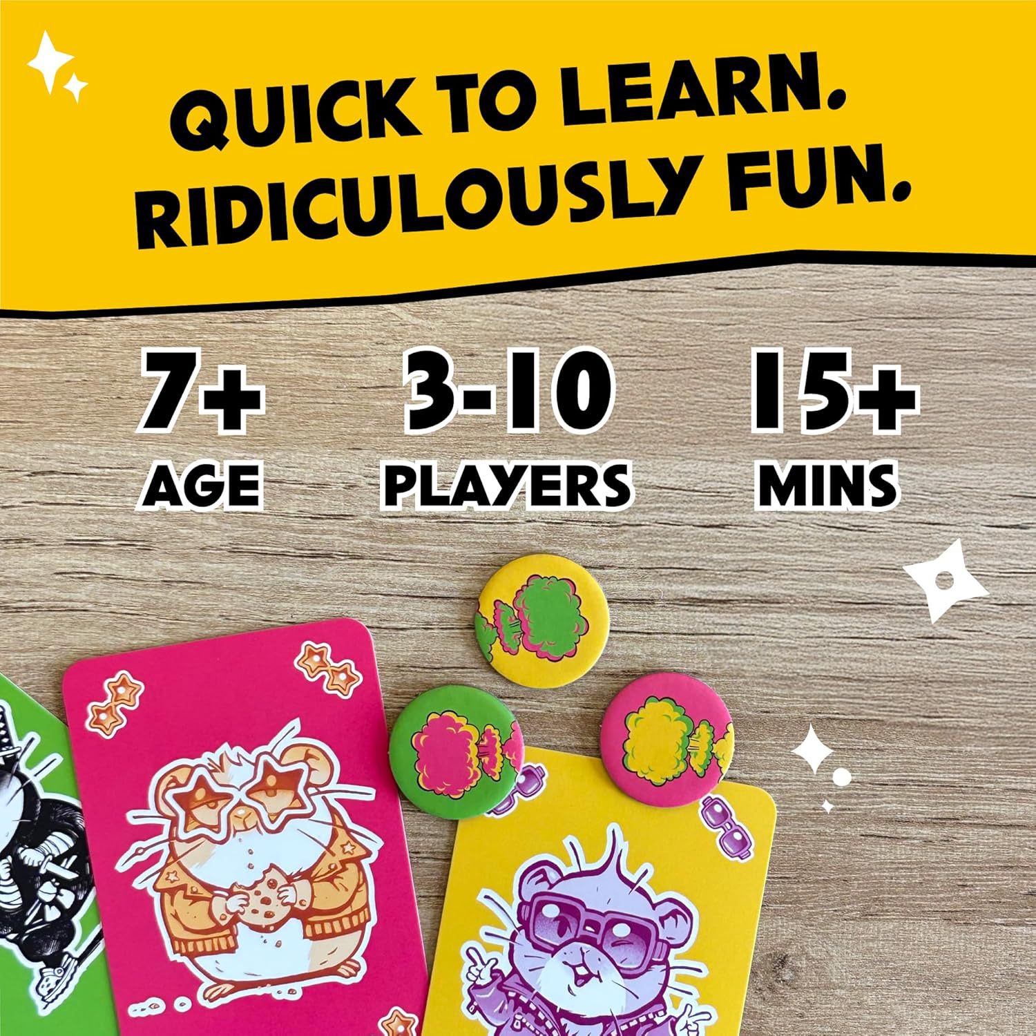 Grappig kaartspel met hamstert - Party Games Adults Funny recensie en prijs