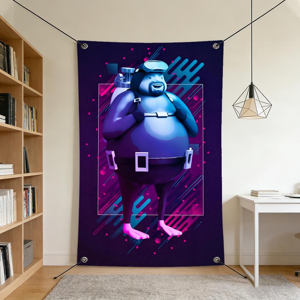 Game D-Dave t-the D-Diver Flag - Party Games Stream recensie en prijs