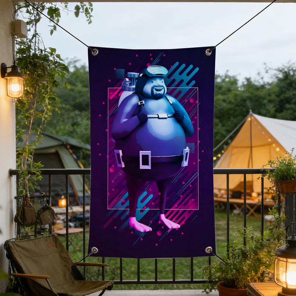 Game D-Dave t-the D-Diver Flag - Party Games Stream recensie en prijs